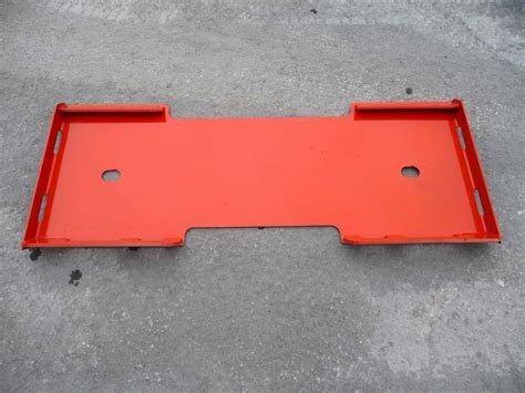 quick connect plate for skid steer|heavy duty skid steer plate.